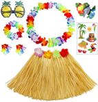 HBell 8pcs Hawaiian Hula Skirt Cost