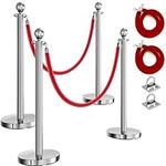 YITAHOME Red Carpet Ropes and Poles