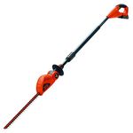 BLACK+DECKER LPHT120 22" 20V Lithium Ion Cordless Pole Hedge Trimmer,Includes 20V Battery