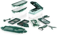 Genius Nicer Dicer Plus 18 Pieces, Emerald Green, 26 x 9 x 13 cm