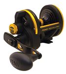 Penn Squall 30lb Lever Drag Reel - Black/Gold