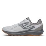 Saucony Men's Cohesion 17 Running Shoe, Cloud/Gum, 15 W US
