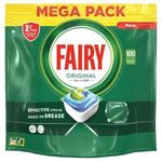 Fairy Platinum All in One Dishwasher Tablets Lemon 100's