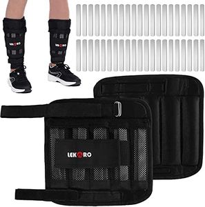 Adjustable Ankle Weights, Leg Weights, Removable Ankle Weights for Men Women, for Running, Walking, Jogging, Workout, Fitness, 1Pair 2 Pack (Max 22 LBS)