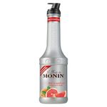 Monin Red Grapefruit Pamplemousse Rouge Fruit Mix, 1L
