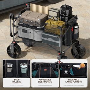 EVER ADVANCED 225L Festival Trolley – Heavy Duty Folding Cart