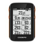 COOSPO Bike Computer BC200,Cycle Computers Wireless GPS with Auto Backlight, Bluetooth Cycling Computer ANT+ Speedometer Odometer Compatible with CooSporide app/HR/Cad/Spd/Power Sensor