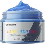 Hair Color Wax Temporary Hair Color Natural Washable Instant Blue Hair Dye for DIY Hairstyle