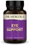 Dr. Mercola Eye Support - Supports Eye & Vision Health - with Lutein, Zeaxanthin, Organic Astaxanthin & Black Currant - Non-GMO, Gluten-Free & Soy Free - 30 Capsules (30 Servings)