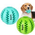 Puppy Teething Chew Toy Balls: 2pack Interactive Puppy Dog Treat Dispensing Ball Rubber Puppies Small Dog Chewing Enrichment Toys for Boredom and Brain Stimulating Game Puppy Teething Chew Toys