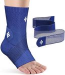 NEENCA Ankle Brace for Sprained Ankle with Removable Strap, Compression Sleeve for Plantar Fasciitis Relief Achilles Tendonitis, Ankle Support Brace, Ankle Stabilizer Wrap for Pain Relief, Women & Men