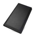 NJ Bill folder for hotel and Restaurant,Check Presenter, Bill folder with Credit Card Slot Receipt Pocket for Hotel and Restaurant - BLACK (01 Pc.)