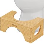 Squatty Potty Bamboo Flip Toilet Stool 7" & 9"