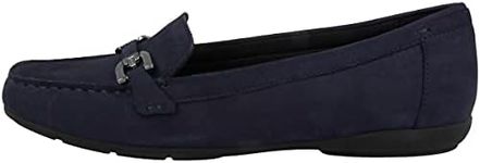 Geox Women's D Annytah Moc a Moccasin, Dk Blue, 6 US