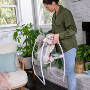 Ingenuity Compact Baby Swing – Portable Infant Soothing Seat