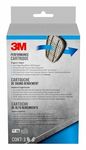 3M 6001PB1-3 Organic Vapor Replacement Cartridges, 3-Pairs