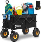 Heavy Duty Beach Wagon with 9" Big 