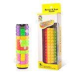 R.Y.TOYS Rotate and Slide Puzzle-Patented Fidget Cube(Restore Order/Create Patterns) 8 Colors,12 Layers-Detach Piece for Quick Play,Fidget Toys,Brain Teaser,Sensory Toys,Birthday Gifts