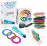 SCRIB3D P1 3D Printing Pen with 3 Starter Colors and PLA Refill Pack with 20 Assorted Colors