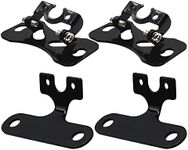 iSaddle Car Rear Camera Mounting Bracket Kit - Universal Adjustable Vehicle Backup Camera Mount Holder for Reverse Rearview Camera/w 13mm Screw Holes (4 Kits, Installation Bracket Only)