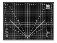 XNM Creations Premium Self Healing Cutting Mat - 18 Inches by 24 inches - A2-3 Layer Quality PVC Construction - Dual Sided, Imperial and Metric Grid Lines - Perfect for Cutting, Sewing, and Crafts