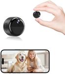 Mini Hidden Camera, Wireless Indoor Camera for Home Security,1080P WiFi Nanny Cam with Magnetic Bracket,90 Days Battery Life, Auto Night Vision,PIR Motion Detection for Home Safety,Cloud & SD Storage