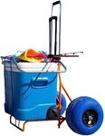 Folding Beach Cart with Balloon Whe