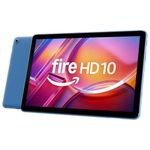 Amazon Fire HD 10 tablet (newest model), built for relaxation, 10.1" vibrant Full HD screen, octa-core processor, 3 GB RAM, 64 GB, Ocean