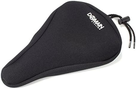 Domain Cycling - Kids Bike Seat Cover with Gel (9" x 6") - Cushion for Kids Bike Seat - Comfort to Small Bike Saddle of Childs Outdoor, Mountain, BMX, and Road Bikes