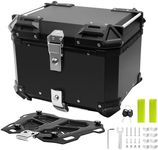 XIUWK Motorcycle Top Case, 45L Alum