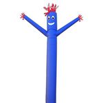 20ft Advertising Inflatable Tube Man Blow Up Giant Fly Puppet Waving Arm Guy Decorative Signs for Business Store Party (Not Include 18" Blower)