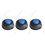 marddpair 966674401 3-Pack T25 String Trimmer Head Replacement for 124L 125C 125L 128C 128L 223L 223R 322C 323C 325C 325CX 326CX Weedeater Cutter Line Head Bump