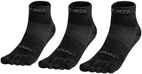 Achsoo 3 Pairs Five Finger Toe Sock