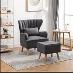 Accent Chair With Ottoman Darks