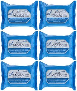 Body Drench 3-in-1 Micellar Water Makeup Remover Wipes – Removes Waterproof Makeup, Facial Cleanser, 30 Ct. (6 Pack)