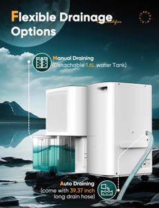 Home Dehumidifier 12L – Quiet Operation for Bedrooms and Living Rooms
