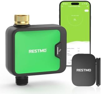 RESTMO Smart WiFi Water Timer, APP Control Sprinkler Timer