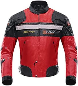 Motorcycle Jacket Motorbike Riding Jacket Windproof Motorcycle Full Body Protective Gear Armor Autumn Winter Moto Clothing XXL