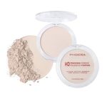 PHOERA HD Finishing Pressed Powder, Radiant/Matte Finish, 12-Hour Wear, Non-Comedogenic, Pore, fine Lines Reducing, Oil-Absorbing Natural-Looking Finish (002 BANANA)