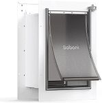 Baboni Pet Door for Wall, Steel Fra