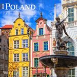 Poland | 2025 12 x 24 Inch Monthly Square Wall Calendar | BrownTrout | Travel Europe Warsaw