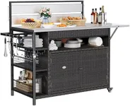 YITAHOME XL Outdoor Kitchen Wicker 