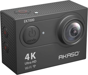 AKASO EK7000 4K Action Camera – 20MP Ultra HD Waterproof, 170° Wide Angle, Accessory Kit