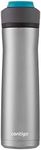 Contigo Ashland Chill 2.0, 24oz., Stainless Steel Water Bottle with AUTOSPOUT Lid, Steel/Juniper