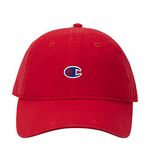 Champion Men's Father Dad Adjustable Cap Headband, Medium Red, One Size