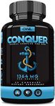 Osyris Nutrition Lab Conquer Premium Fertility Supplement For Men - Support Sperm Count, Motility, Volume - All Natural Energy Booster - Healthy Herbal Complex - 1 Month Supply