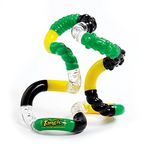 Tangle Jr. Textured Sensory Fidget Toy, Green Yellow Black