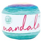 Lion Brand Yarn Mandala Yarn, Multicolor Yarn for Crocheting and Knitting, Craft Yarn, 1-Pack, Nifflers