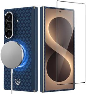 BENKS for Samsung Galaxy Z Fold 8 Ultra Case with Screen Protector, MagSafe Compatible Kevlar Case with Hinge Protection, Magnetic 3-in-1 Slim Protection Set, ArmorGrid Air Grand Combo