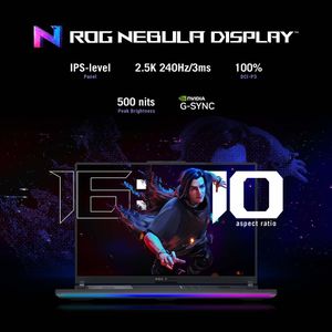 ASUS ROG Strix SCAR 16 Gaming Laptop – 16” Display, High Performance